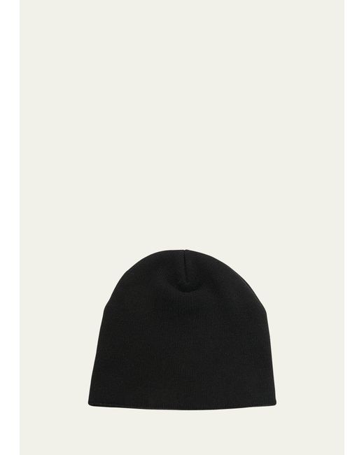 Balenciaga Black 3b Sports Icon Skiwear Beanie Hat for men