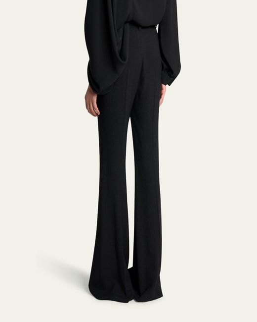 Balenciaga Black High-Rise Flare Pants