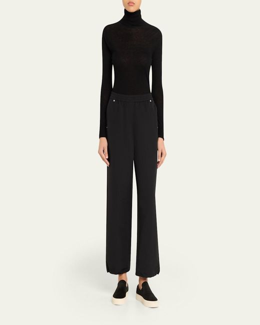 Jonathan Simkhai Black Mavrick Pull-On Pants