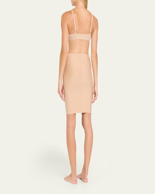Commando Natural Two-Faced Tech High-Rise Half Slip