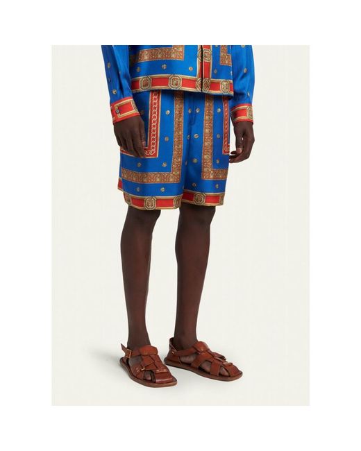 Versace Brown Leather Sandals for men