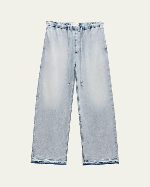 Rag & Bone Blue Ultra Featherweight Logan Beach Pants