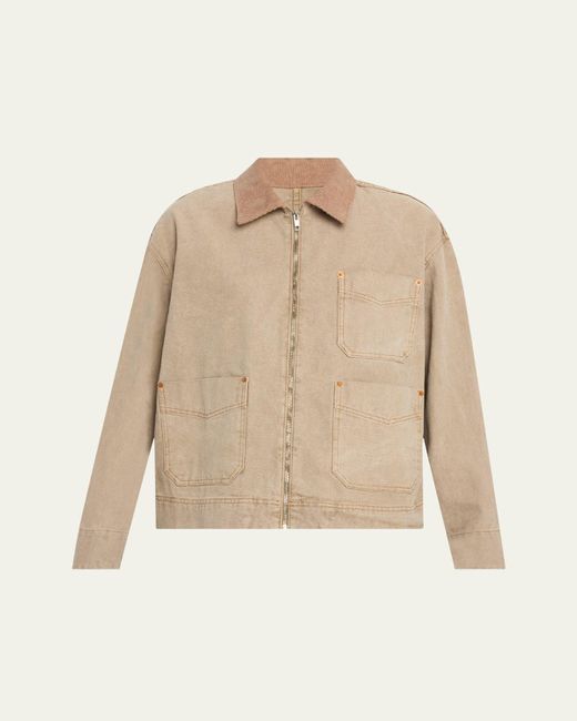 SLVRLAKE Denim Natural Casey Worker Jacket