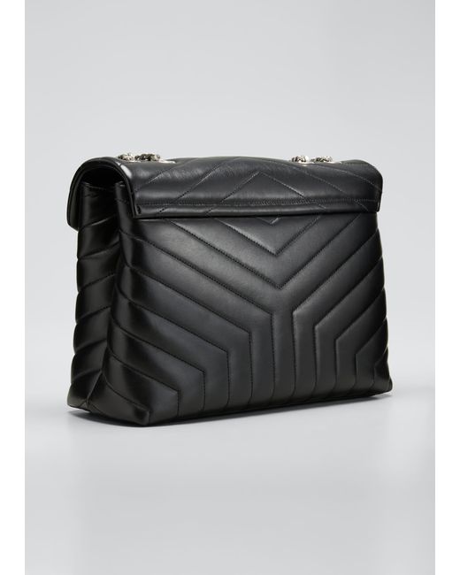 medium loulou calfskin leather shoulder bag