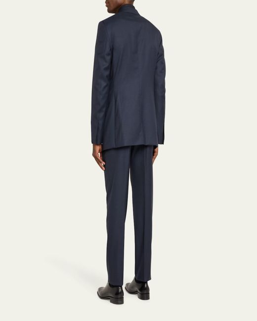 Tom Ford Gray Modern Fit Sharkskin Suit for men
