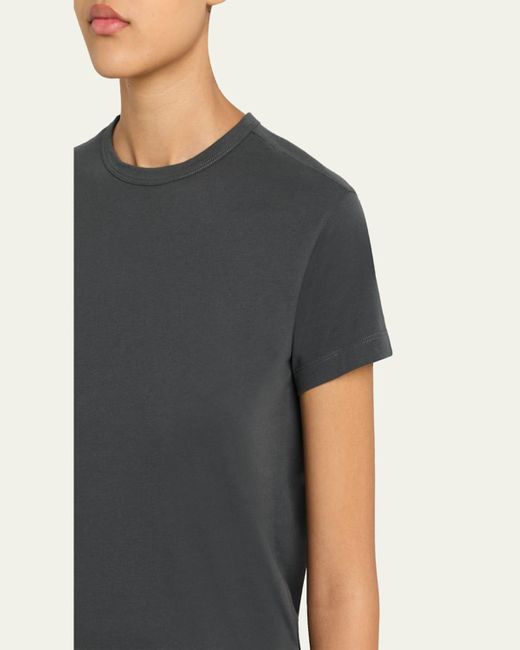 Officine Generale Black Lara Short-Sleeve Tee