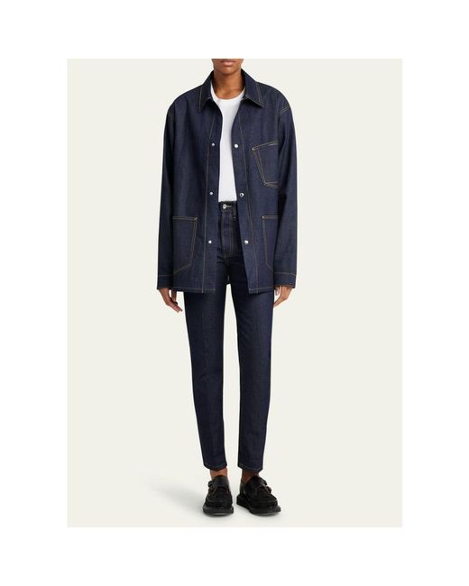 Setchu Blue Paper Denim Jacket