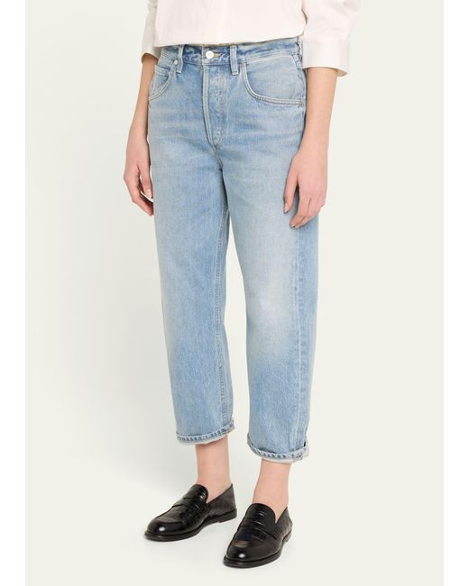 Citizens of Humanity Blue Dahlia Straight-leg Jeans