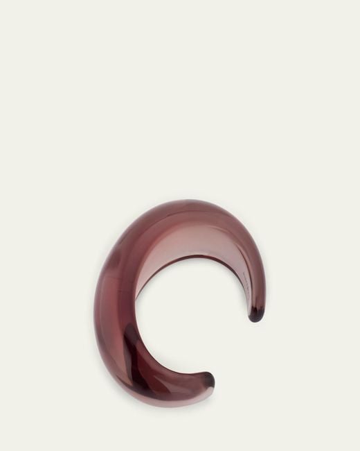 Saint Laurent Bumpy Moon Resin Bracelet in Pink | Lyst