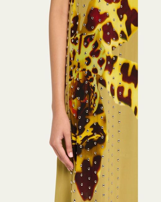 slim fit dress slacks DRIES VAN NOTEN SLIP DRESS – TheLuxeLend main image 0