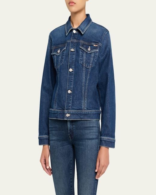 Mother Blue The Bruiser Denim Jacket