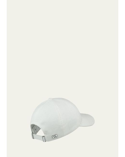 Varsity Headwear White 6-panel Baseball Cap for men