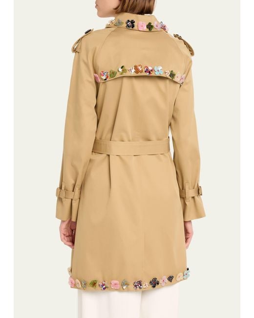 Libertine Natural Button Town Belted Trench Coat