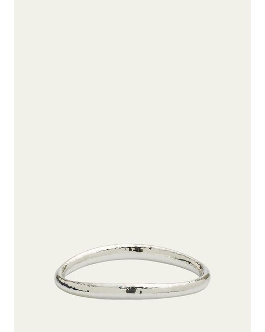 Ippolita Natural Sculpted Bangle In Sterling Silver