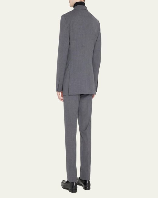 Tom Ford Gray O'Connor Solid Wool Suit for men