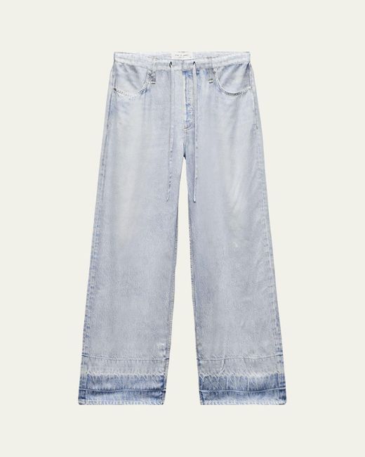 Rag & Bone Blue Miramar Phoebe Drawstring Pants