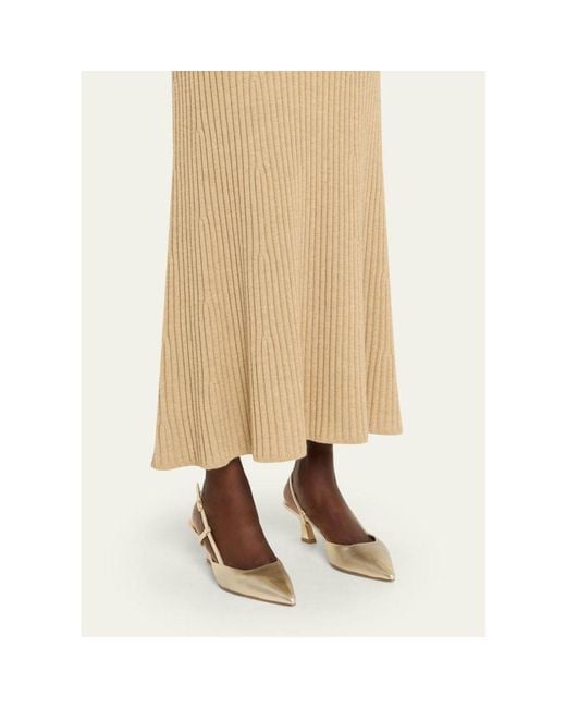 Stuart Weitzman Natural Dayna Platform 80 Sandals