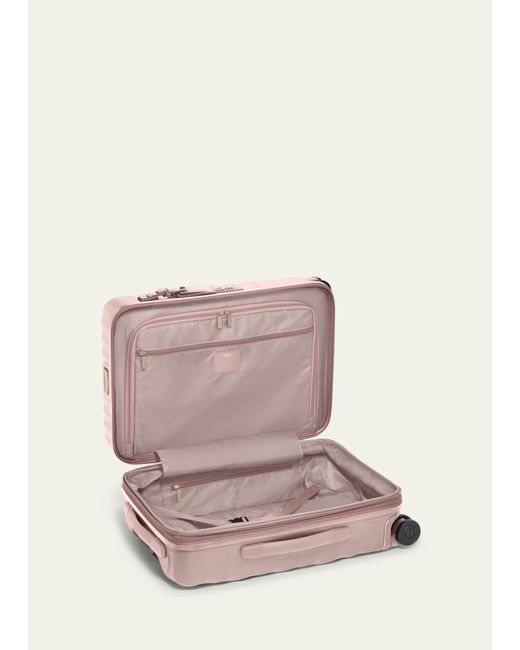 Tumi Pink International Expandable 4-wheel Carry On Luggage