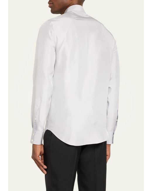 Alexander McQueen White Tonal Harness Sport Shirt for men