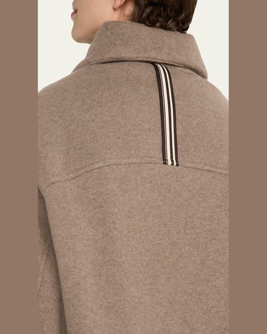 Mordecai Brown Padded Cocoon Blouson Jacket for men