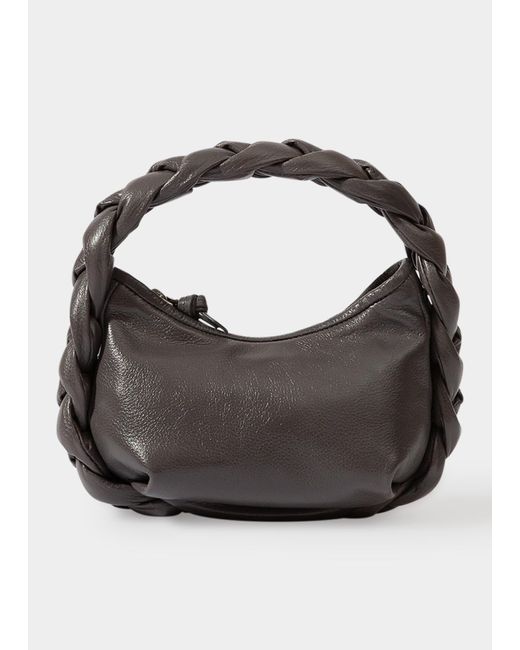 Hereu Espiga Mini Braided Top-handle Bag in Gray | Lyst