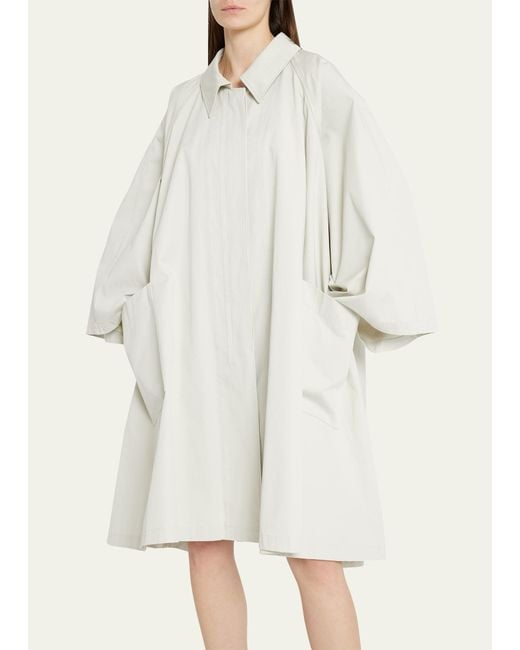 The Row Natural Leinster Wide-sleeve Coat