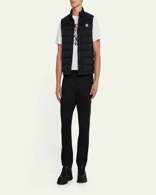 Moncler Green Barthe Down Vest for men