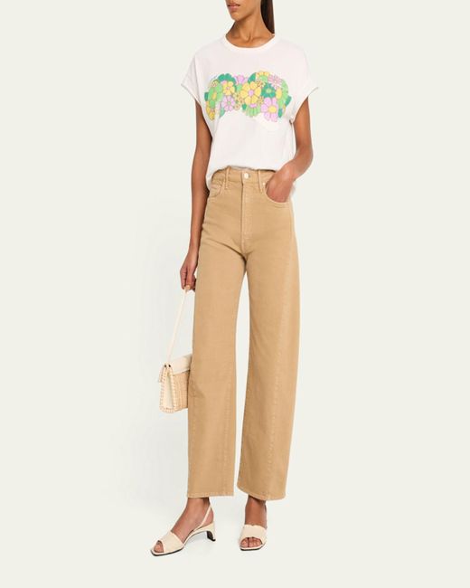 Mother Multicolor The Keep On Rolling Pocket Graphic Tee