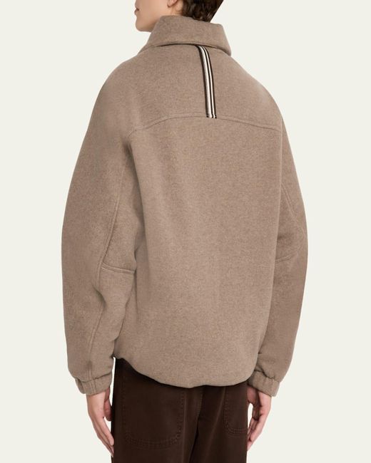 Mordecai Brown Padded Cocoon Blouson Jacket for men
