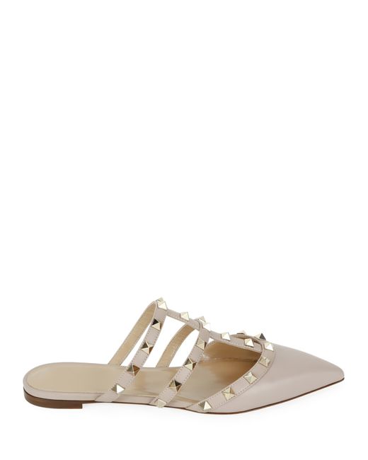 valentino flat mules
