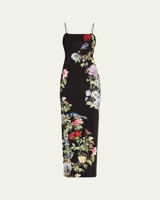 Alice + Olivia White Fifi Maxi Dress