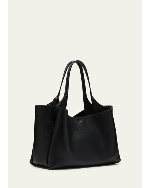 Tod's Black Medium Apa Leather Top-handle Bag