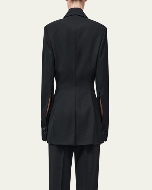 St. Agni Black Contour Blazer