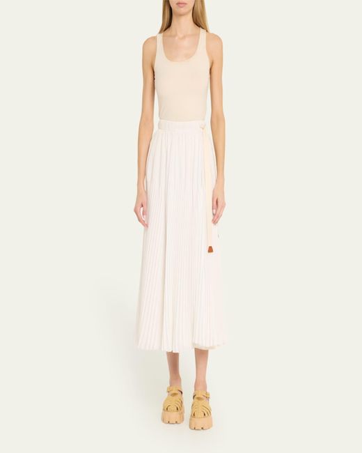 Prada Natural Monolith Raffia Chunky Fisherman Sandals