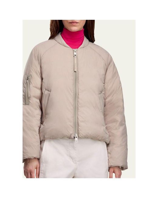 Canada Goose Brown Elba Down Bomber Jacket
