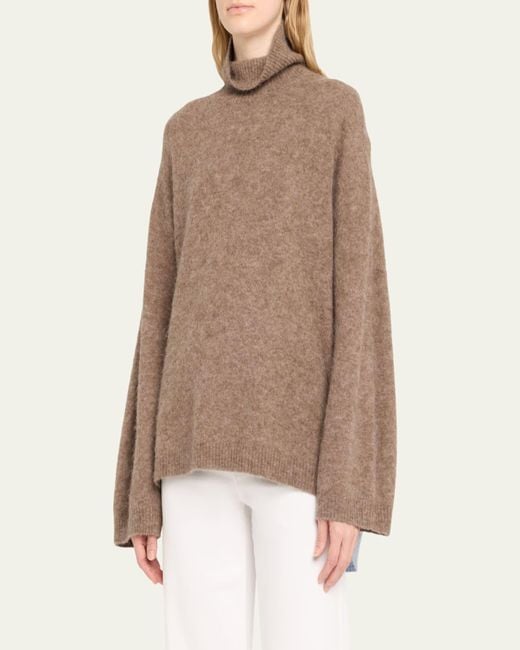 Sea Natural Mallory Combo Turtleneck Sweater