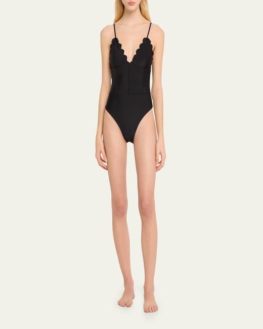 Ramy Brook Black Mikayla One-Piece Swimsuit