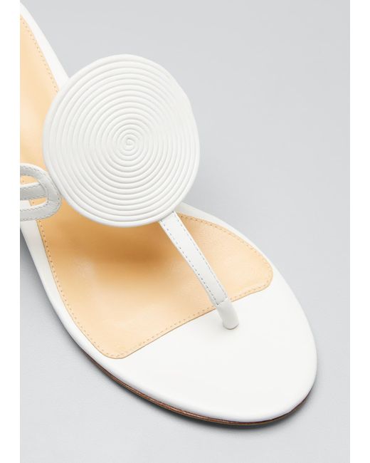 thong mule sandals