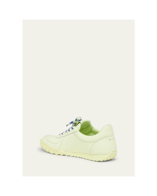 Givenchy Natural Glide Leather Low-Top Runner Sneakers for men