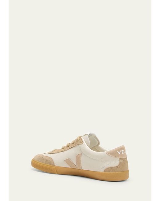 Veja Natural Volley Suede Low-top Sneakers for men