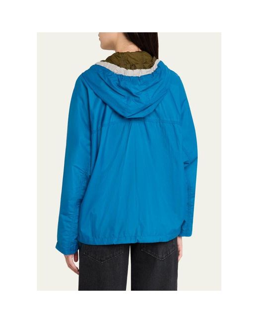 Loewe Blue Multi Layer Technical Jacket