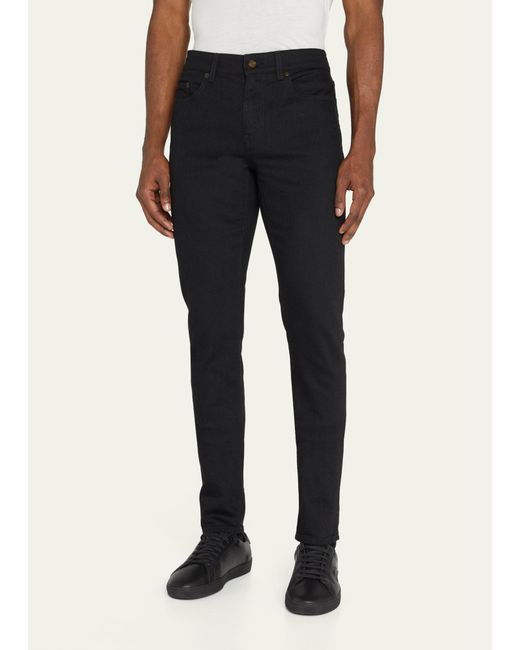Saint Laurent Blue 5-pocket Skinny Jeans for men