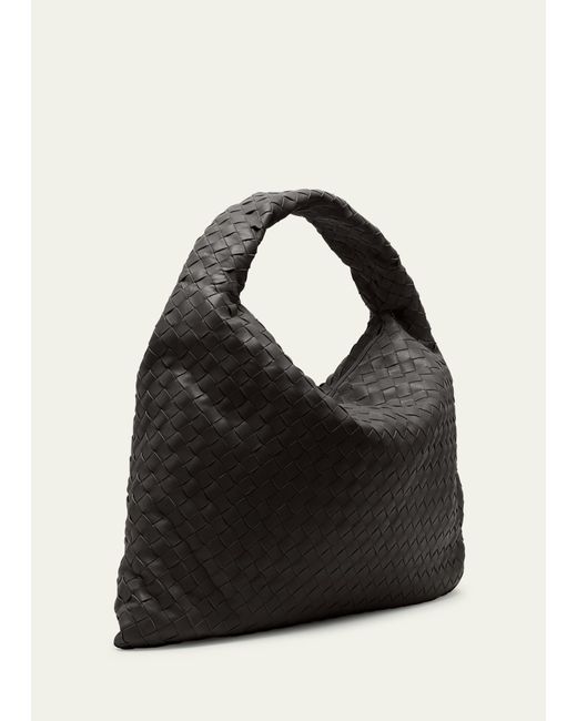 Bottega Veneta Black Large Hop Bag