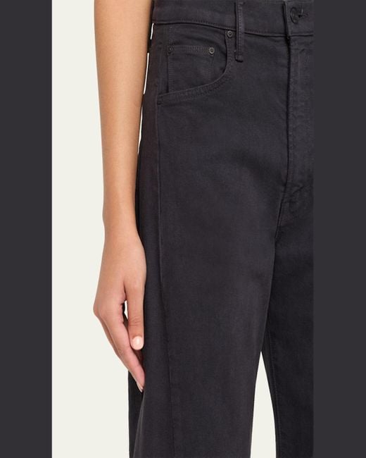 Mother Blue The Half-Pipe Flood Jeans
