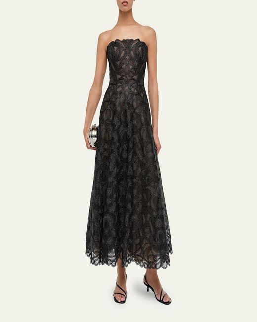 entro lace dress Entro Floral Short Sleeve Dress W/ Lace Hem & Neckline (S-L) Medium main image 1
