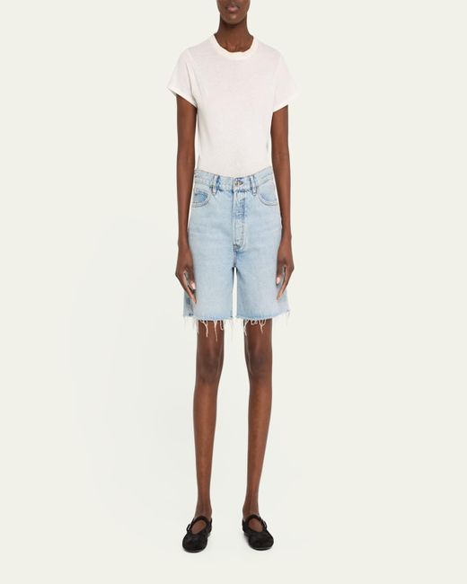 FRAME Blue The Timeless Shorts