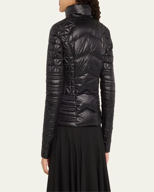 BLANC NOIR Black Lightweight Packable Puffer Jacket