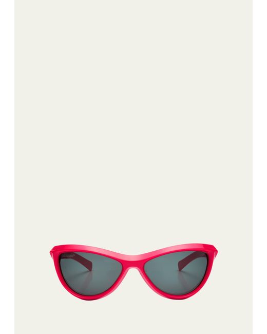 Off-White c/o Virgil Abloh White Atlanta Acetate Cat-eye Sunglasses