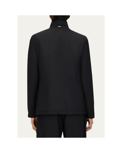 Herno Blue Two-Layer Blazer for men