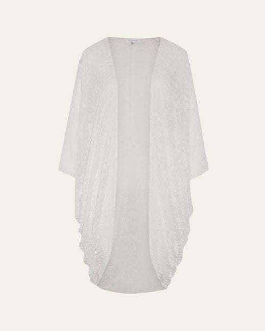 Eskandar White Cocoon Jacket